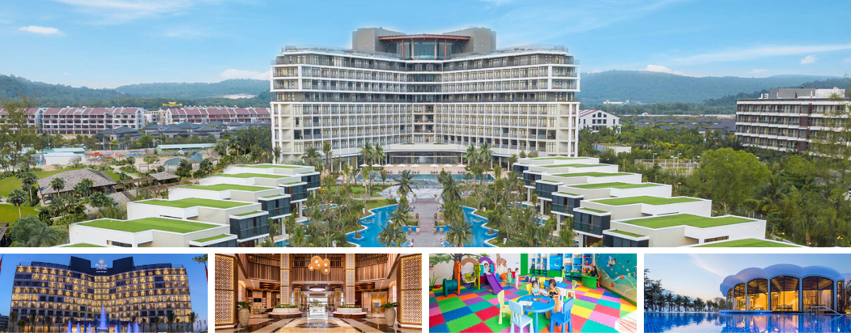 五星海灘渡假村悠閒時光(漂漂河/白沙灘/健身房)→地中海日落小鎮→浪漫親吻橋→小鎮海濱夜市