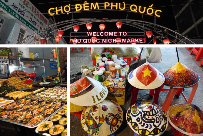 台北→富國島→越南必吃(黃煎餅+春捲總匯)→陽東夜市(贈送每人道地炒冰一份)