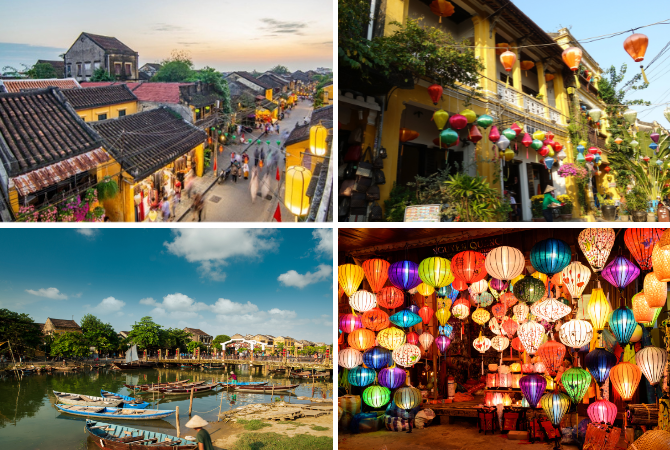 迦南島竹籃船→越式螃蟹海鮮火鍋→會安古鎮(推薦找一間特色咖啡廳~享受悠哉午後)→秋盆河遊船&水燈祈福