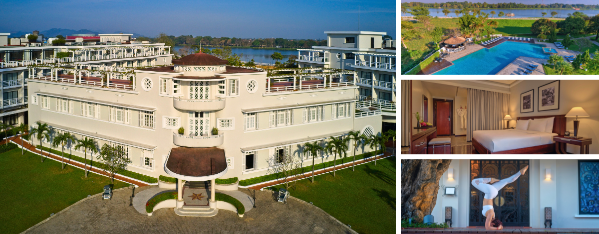 粉紅教堂&漢市場→質感系義式餐廳→順化→五星Azerai渡假村內自由時光(泳池、河岸花園、桑拿蒸氣室)→渡假村內晚餐