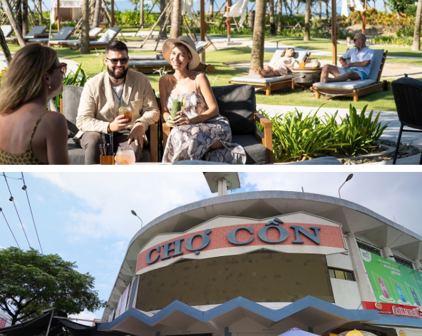 享受早晨時光→Con市場&Go!超級市場→體驗越式頭皮護理→峴港→台北