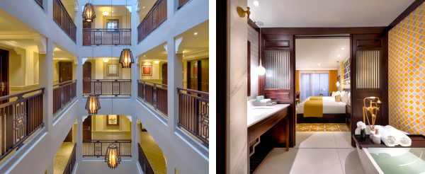 酒店享樂時光、全日自由活動 (步行即可抵達會安古鎮喔~)