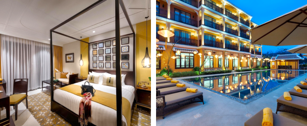 飯店享樂時光、全日自由活動 (步行即可抵達會安古鎮喔~)