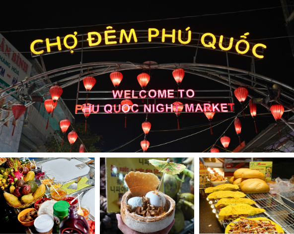 悠閒早晨時光→富國島→道地小卷米粉+甘蔗汁→山頂咖啡廳(現點現付)→越式按摩90分鐘→在地陽東夜市