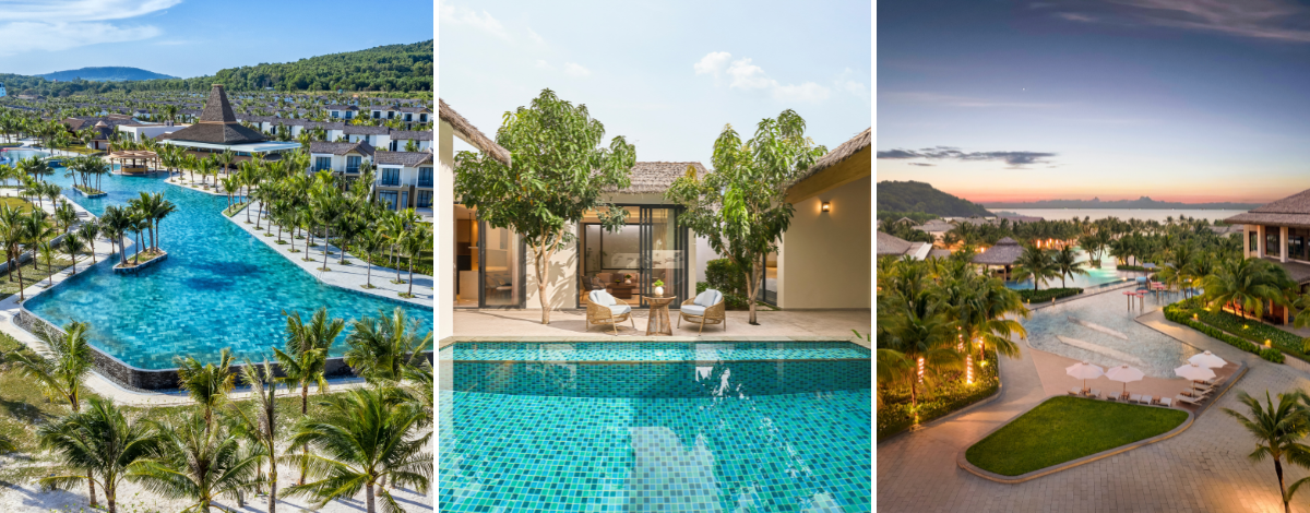 五星新世界渡假村內自由享樂(無邊際泳池、躺椅日光浴、推薦泳池酒吧喝一杯調酒~超chill)